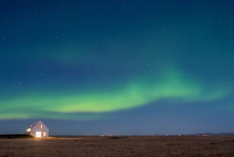 Our on its own with glacier views, Cosy cabin by a beach, one of Iceland's top Airb&bs