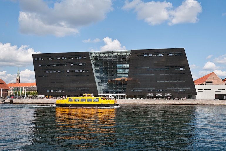The Black Diamond in Copenhagen is free to enter