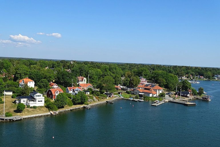 Stockholmers head out of the city to the islands in the archipelago in summer