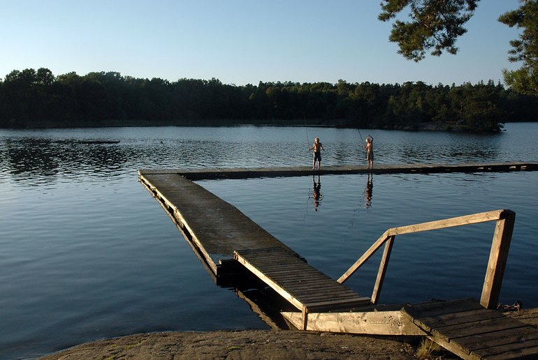 Swim, run, cycle and barbecue surrounded by nature in Stockholm's Hellasgården