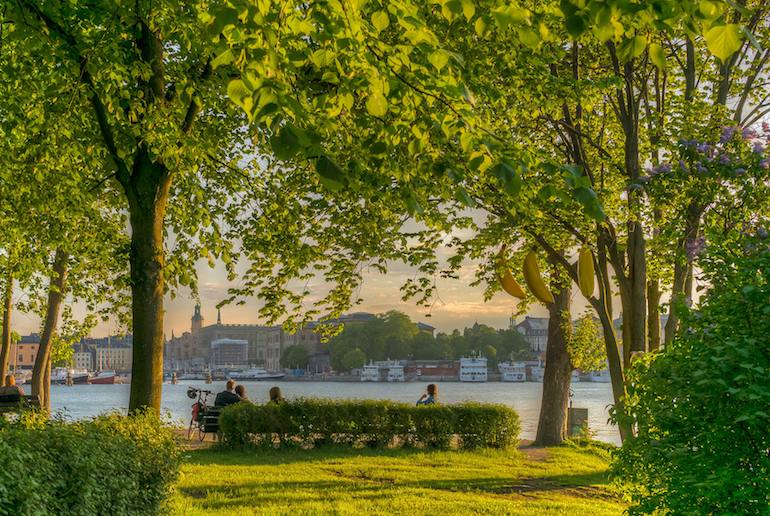 Leafy Djurgården island is a good place to get back to nature in Stockholm.