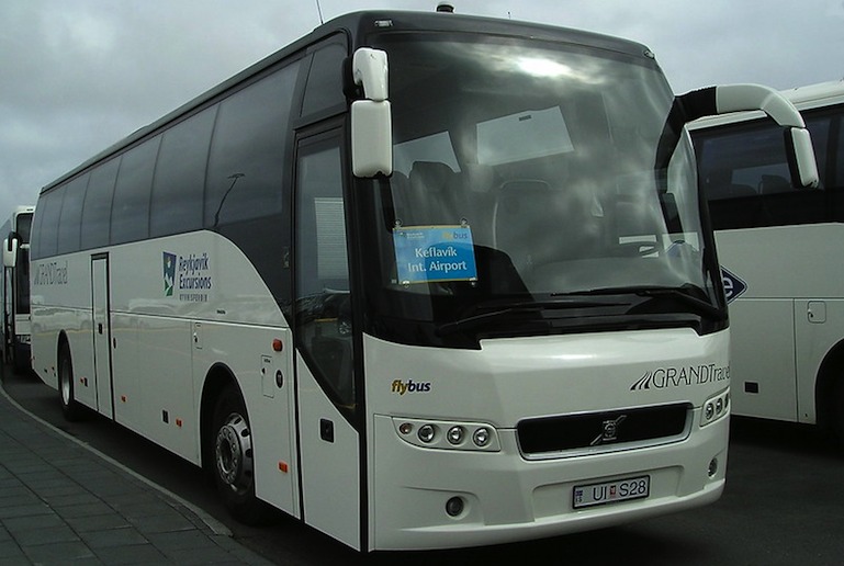 The FlyBus is a good way to get from the airport to Reykjavík city centre