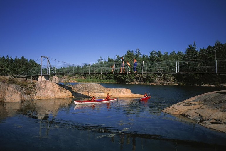 Get back to nature in a kayak and explore Stockholm's beautiful archipelago