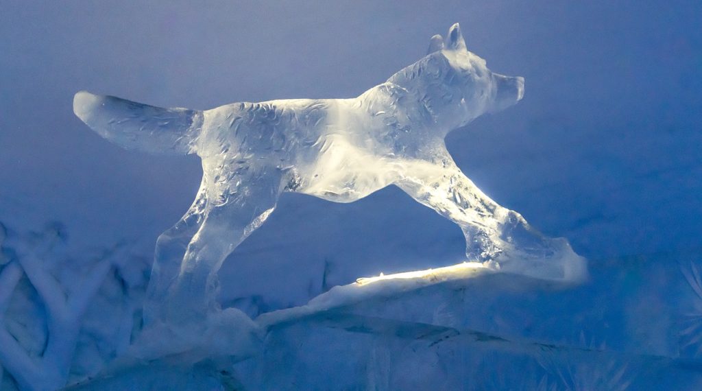 The Icebar in Kirkenes lies high up near the Russian border.