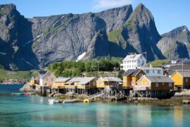 Sakrisøy Rorbuer, the stunning location for psychological thriller Twin in Norway's Lofoten islands