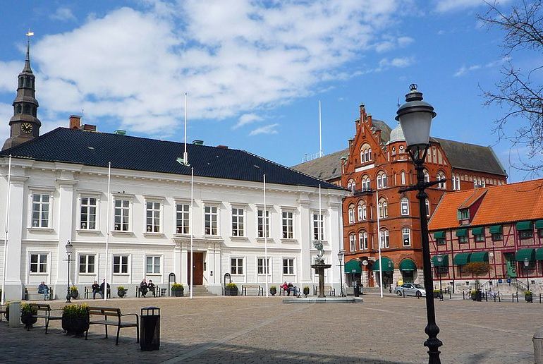 Ystad, a pretty town in southern Sweden, home of detective Kurt Wallander