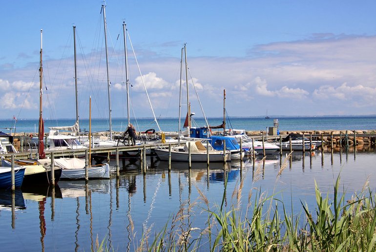 Skagen is great place to visit in Denmark in summer