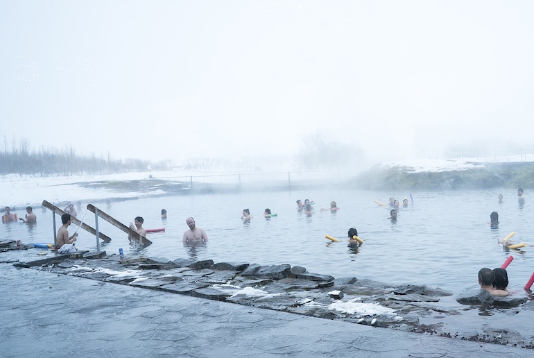 Take a day trip from Reykjavik to swim in the Secret lagoon