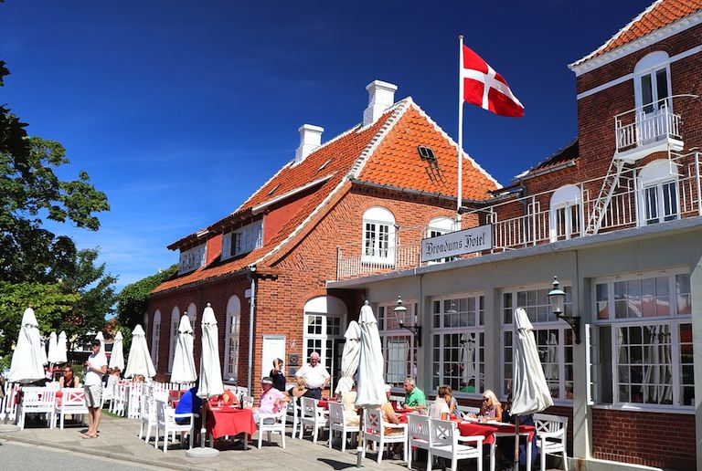 Skagen is popular place for Danes to holiday in summer