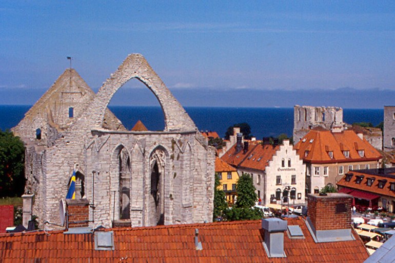 The beautiful town of Visby is one of Gotland's highlights