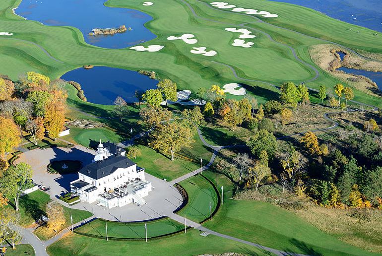 The Bro Hof Slott golf club is one of Sweden's best golf clubs