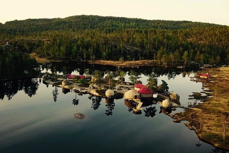 There's Glamorous glamping at this camp in Norway