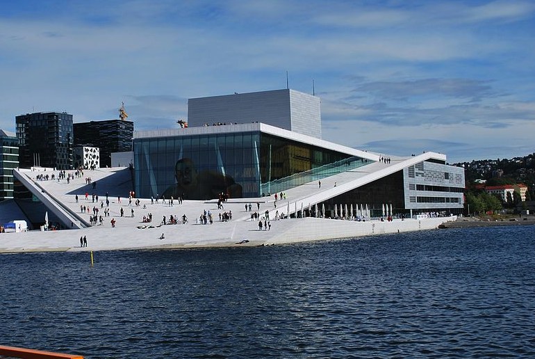 Norway has a high standard of living with plenty of culture, including the Oslo opera house