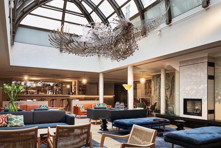 Finnish designers and artists are on show at the plush Hotel St George in Helsinki