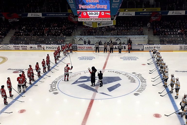 Tickets to see an ice hockey match in Aalborg, Denmark start at just 40 DKK