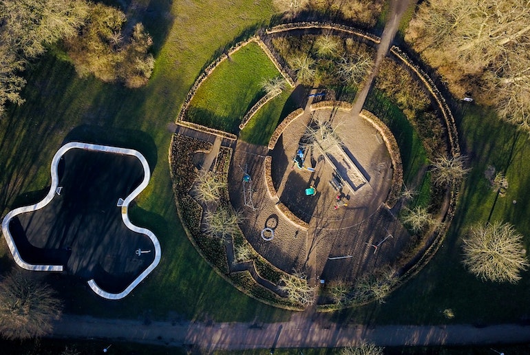 The 'singing trees' in Aalborg's Kildeparken are free to listen to.