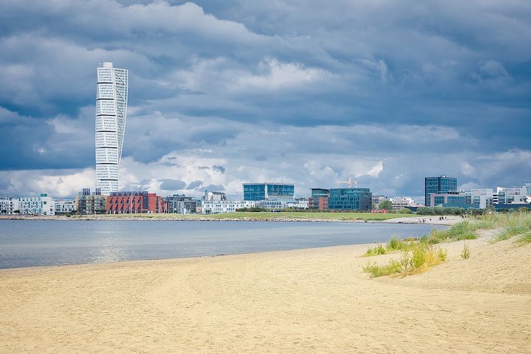Der Strandbesuch in Malmö ist kostenlos