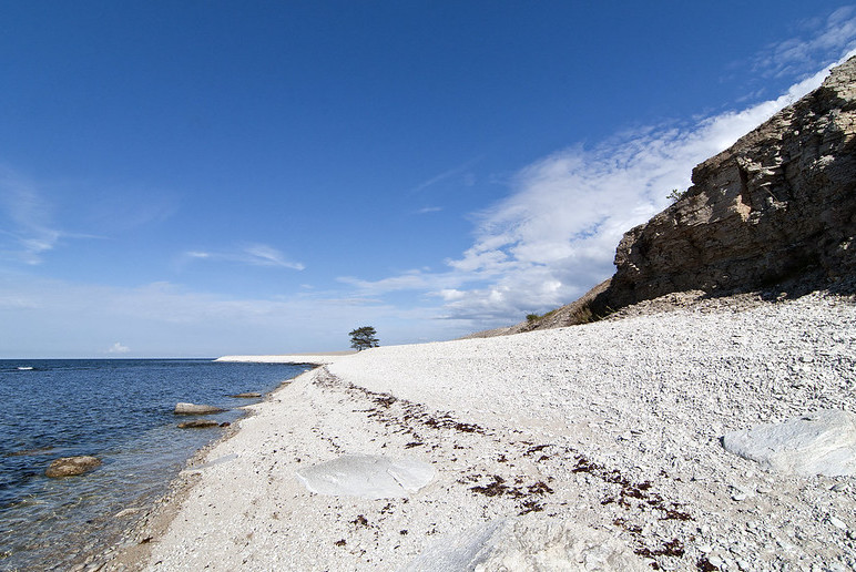 The Baltic island of Gotland is known for its lovely sandy beaches