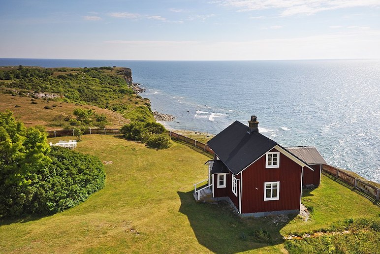 Explore the pretty villages and coast of Gotland in the Baltic Sea.