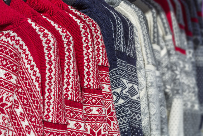 Traditional Norwegian sweaters