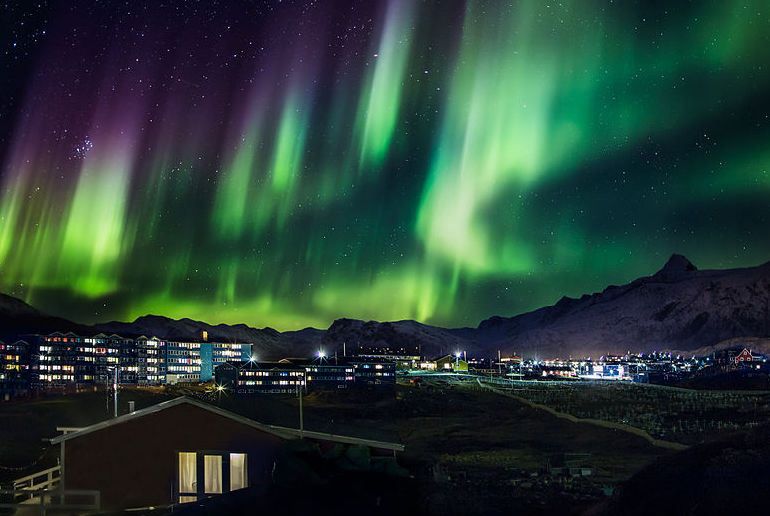 Greenland is one the best places on earth to see the northern lights