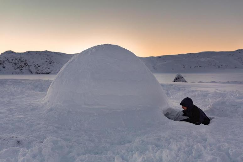 The Igloo Lodge in Greenland is real authentic igloo made of snow and ice.