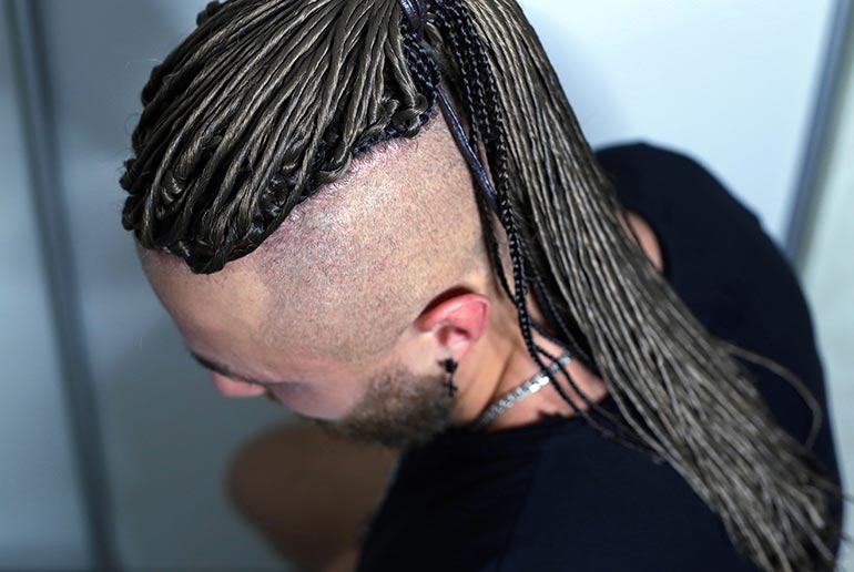 Viking hairstyles are in fashion right now