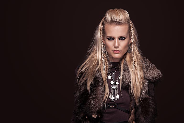 Viking style haircuts are becoming more popular