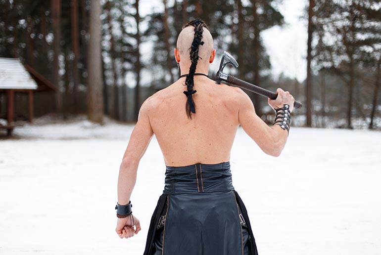 This Viking haircut might work for men who are thinning 