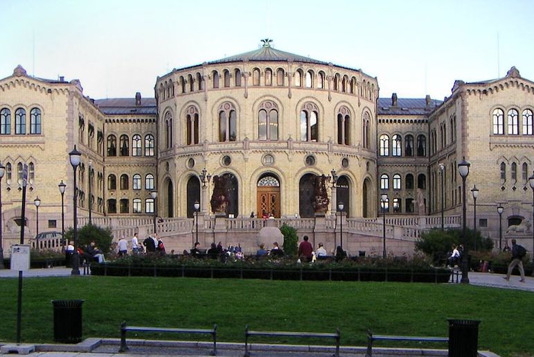 Norway's parliament, the Strortinget is currently led by the socialists