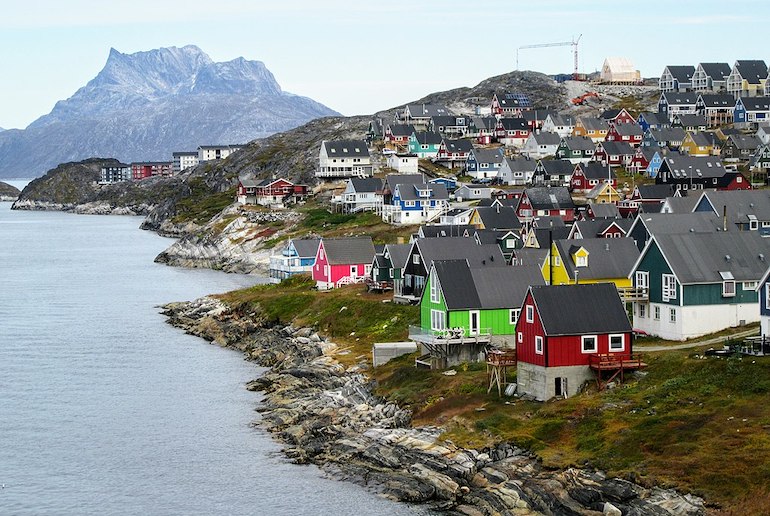 Nuuk is Greenland's main centre of populations