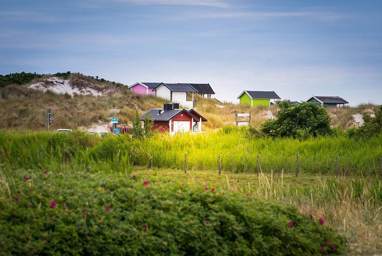 The Skanör-Falsterbo peninsula has some of Sweden's loveliest beaches