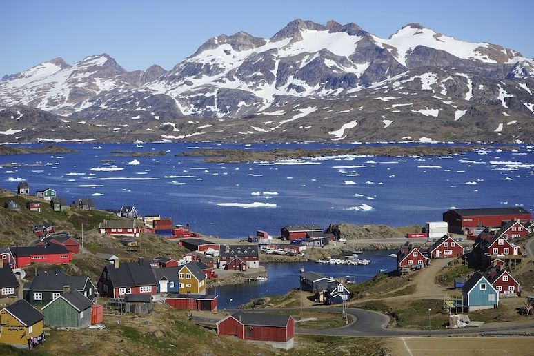 Around 57,000 people live in Greenland