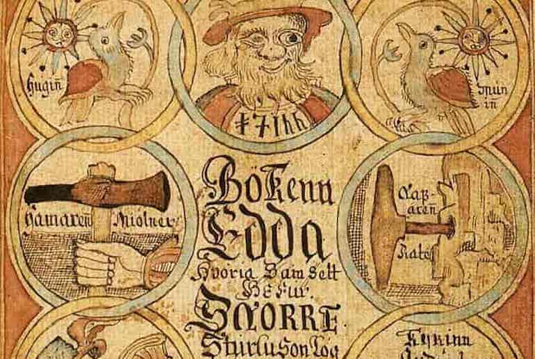 Much Norse mythology is based upon the poems of Elder Edda and Younger Edda