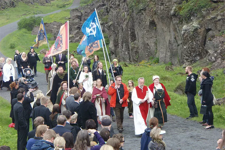 Ásatrú pagans in Iceland