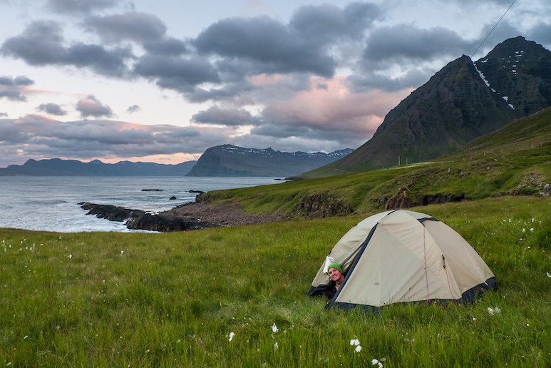 Camping wild in Iceland is illegal