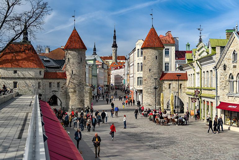 Tallinn is just two hours from Helsinki by boat.