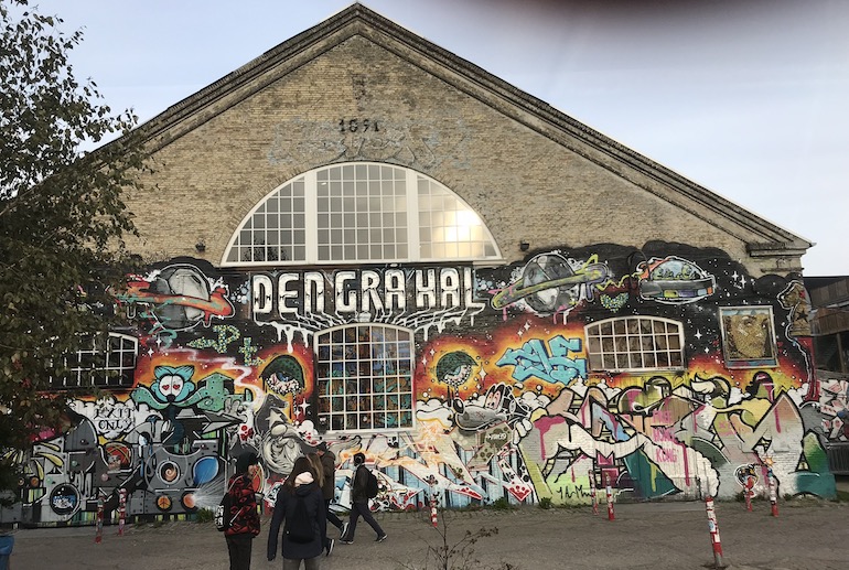 Den Gra Hal in Christiania has hosted some of the world's top bands and singers