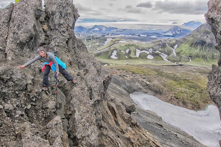 If you're an outdoorsy person who likes climbing and trekking then living in Iceland could be a good option.