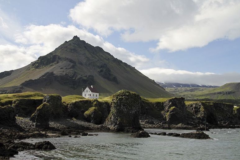 Iceland has plenty of space and beautiful landscapes to hike in, making it a fun place to live