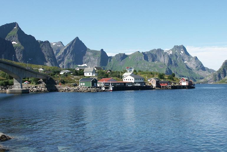 Take a boat trip round Norway's stunning Lofoten islands