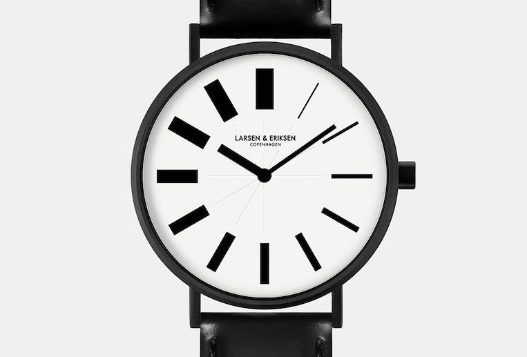 The new company Larsen and Eriksen design Danish watches in Copenhagen.