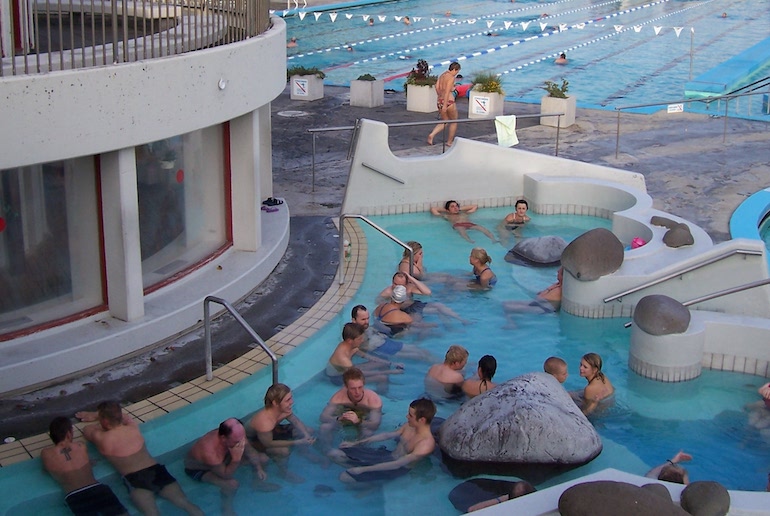 Laugardalslaug thermal pools are included in the Reykjavik City Card.