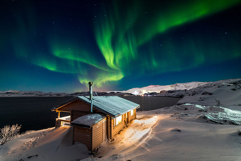 Christmas in Iceland is a great time for seeing the northern lights