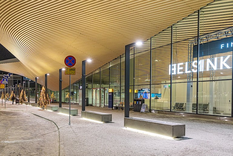 Helsinki airport now has just one terminal.