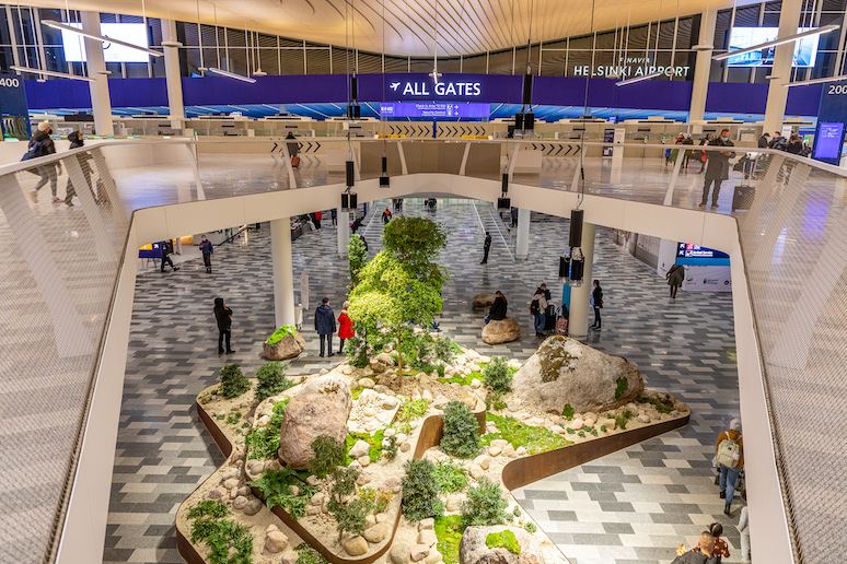 Helsinki airport's smart new terminal is carbon neutral and environmentally friendly