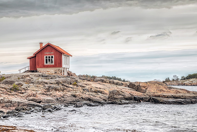 Sweden is home to thousands of tiny islands