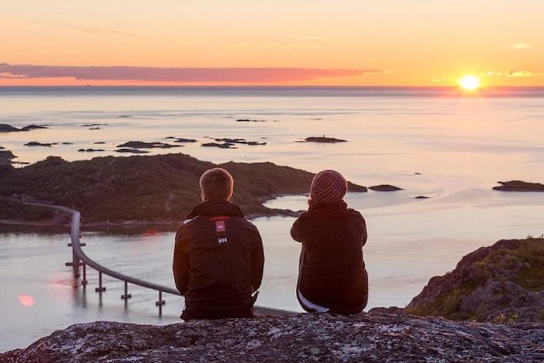 You don't even need a boat to see whales in Tromsø in Norway