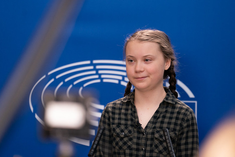 Aptly Greta Thunberg's name derives from nature.