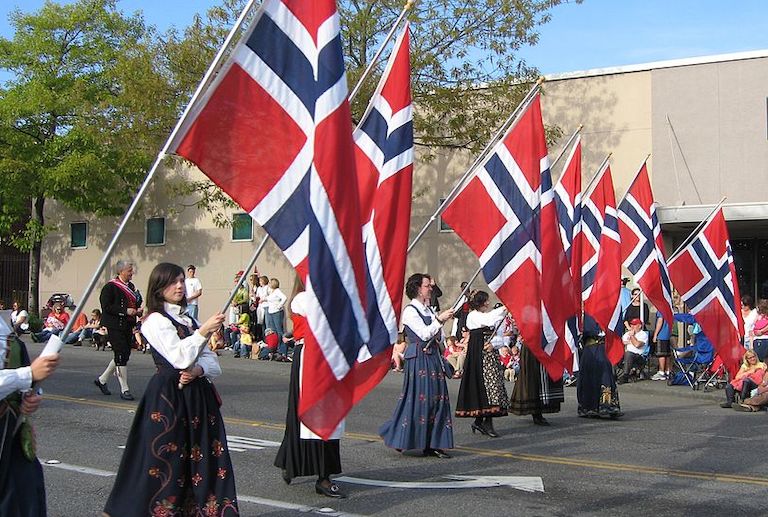 The US has a sizeable Norwegian-speakingg population
